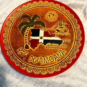 Dominican Republic Decorative Plate